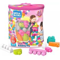 Mega Bloks Sacola De 80 Blocos De Construção Mattel