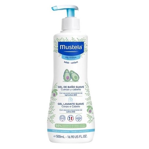 Mustela Gel Lavante Suave com Abacate Orgânico 500ml