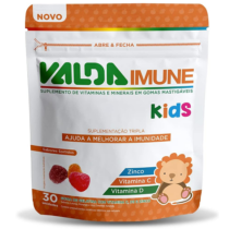 Gomas Mastigáveis Valda Imune Kids Zip Lock 50g