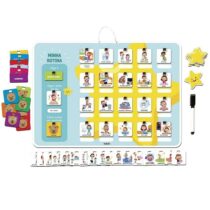 Quadro Educativo Infantil Minha Rotina Estrelinhas Babebi