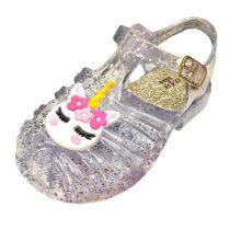 Sandália Bebê Unicórnio Glitter Sandália Bebê Unicórnio Glitter