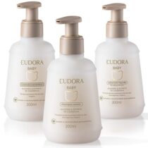 Eudora Combo Baby: Shampoo 200ml + Condicionador 200ml + Sabonete Líquido 200ml