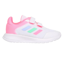 Tênis Infantil Adidas Tensaur Run 2.0 Branco+Rosa
