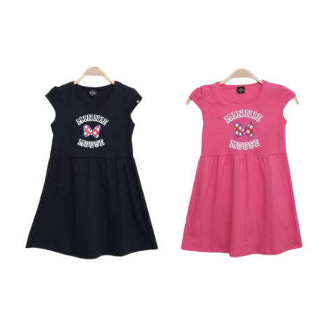 2 Vestidos Infantis Disney Minnie