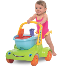 Andador Bebê Passeio de Praia Mercotoys