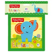 Livro De Banho Fisher Price Elefante
