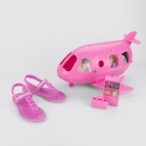 Sandália Grendene Kids Barbie Flight Com Brinde Avião
