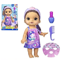 Baby Alive Spa Dia de Princesa Sereia Roxo