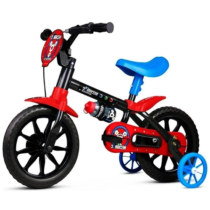 Bicicleta Aro 12 Mechanic com Rodinhas Nathor