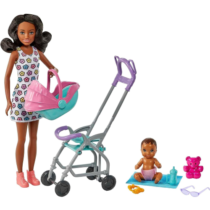 Boneca Barbie Skipper Babysitter Passeio no Parque