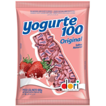 Bala Yogurte Morango Dori 600g