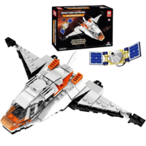 Blocos De Montar Nave Interestelar Aventura Espacial 143 Peças Polibrinq