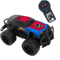 Carrinho de Controle Remoto Spiderman Web Tangle Candide