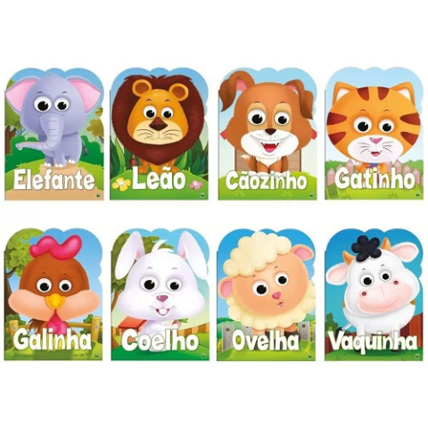 Coleção De Livro Infantil Olha Quem Sou! 8 Títulos