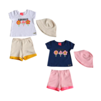 Conjunto Bebê Romitex Summer Feminino