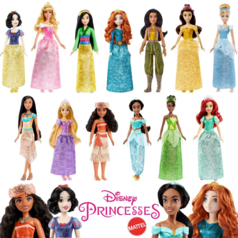 Boneca Princesas Disney
