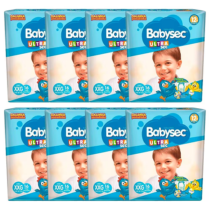 Fraldas Babysec UltraSec Galinha Pintadinha Jumbo XXG 128 Unidades