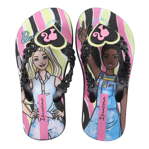 Chinelo Infantil Grendene Kids Ipanema Barbie Style