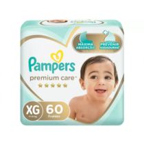 Fralda Pampers Premium Care XG 60 Unidades