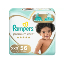 Fralda Pampers Premium Care XXG 56 Unidades