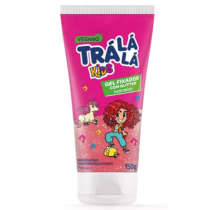 Gel Condicionante com Glitter Trá Lá Lá Kids Rosa 150 g