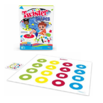 Jogo Twister Formas Hasbro