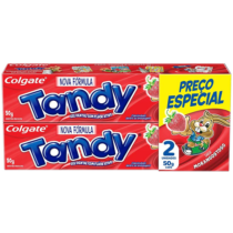 Kit 2 Unidades Creme Dental Colgate Tandy Morango 50g