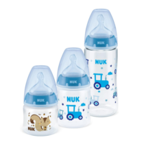 Kit Mamadeira Starter FC Nuk S2 Boy 90ml/ 150ml/ 300ml