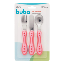 Kit Talher 3 Peças Estrelinha Buba