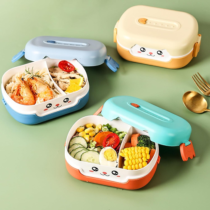 Marmita Pote Lancheira Infantil com Divisorias + Colher 700ml
