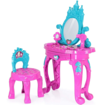 Penteadeira Encantada Princesa com Banquinho e Acessorios Homeplay