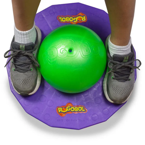 Pogobol Roxo e Verde Estrela
