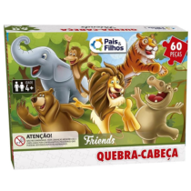 Quebra Cabeça Friends Pais & Filhos 60 Peças