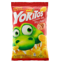 Salgadinho de Milho Conchinha Presunto Yokitos 54g