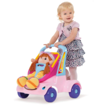 Andador Bebe Passeio Boneca Merco Toys