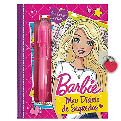 Barbie Meu diário de Segredos: Com caneta especial