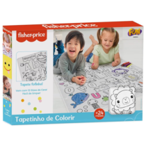Tapete para Colorir c/ Giz de Cera Fisher Price