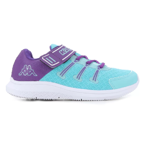 Tênis Infantil Kappa Speed Feminino Verde+Lilás