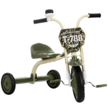 Triciclo Motinha Kids Militar Ultra Bike