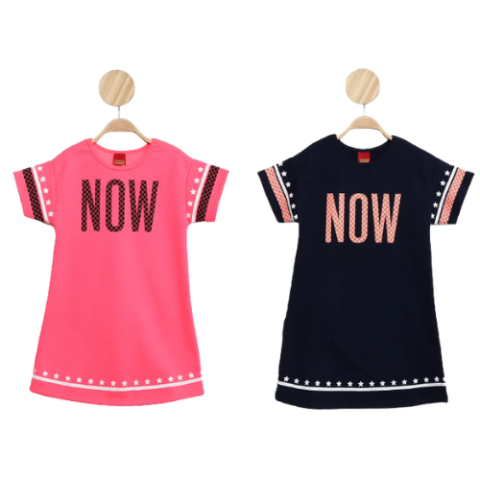 Vestidos Kyly Pink ou Marinho