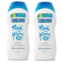 2 Unidades Sundown Protetor Solar Fps 30 Praia e Piscina 200ml