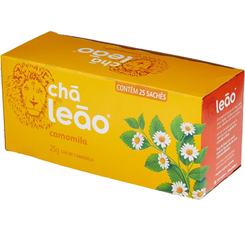 Chá de Camomila Leão Fuze com 25 Saquinhos