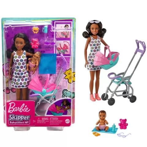 Barbie Skipper Babysitter Passeio no Parque