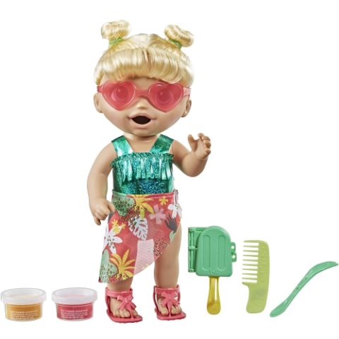 Boneca Baby Alive Bebê Dia na Praia