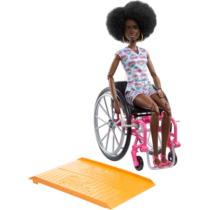 Boneca Barbie Fashionista Cadeira de Rodas
