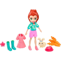 Boneca Polly Pocket Brincando com Bichinho