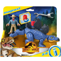 Boneco Imaginext Dinossauro Stegosaurus Jurassic World