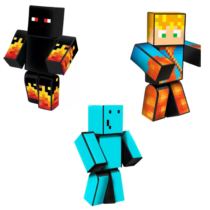 Boneco Minecraft 25cm