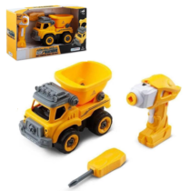 Caminhão de Construção City Machine com Rádio Controle Multikids