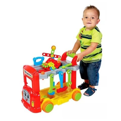 Caminhão Mechanic Truck com Ferramentas e Capacete